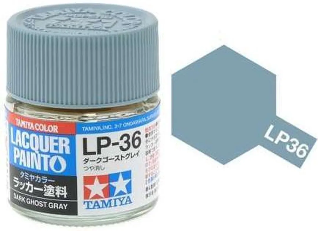 Tamiya Hobbyverf Olieverf LP-36 Dark Ghost Grey - 10ml