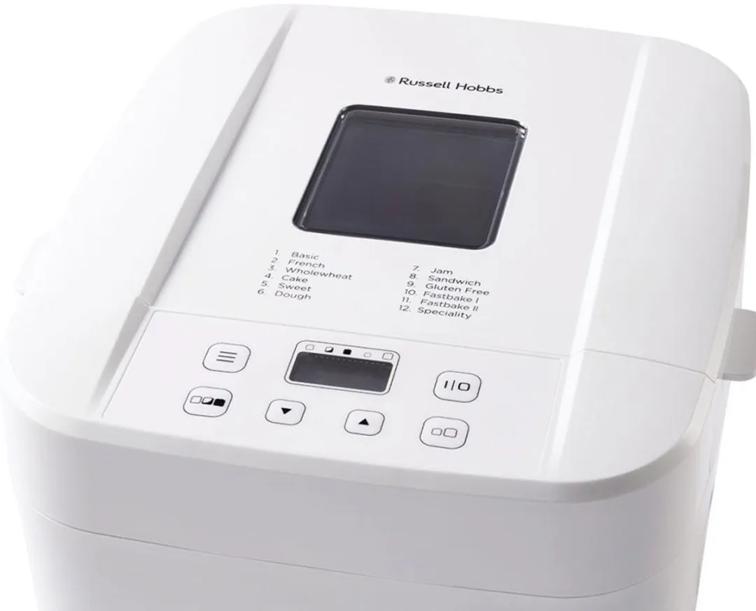 Russell Hobbs - Broodbakmachine - 12 Programma's - Timer - Warmhoudfunctie - 750 g & 1 kg