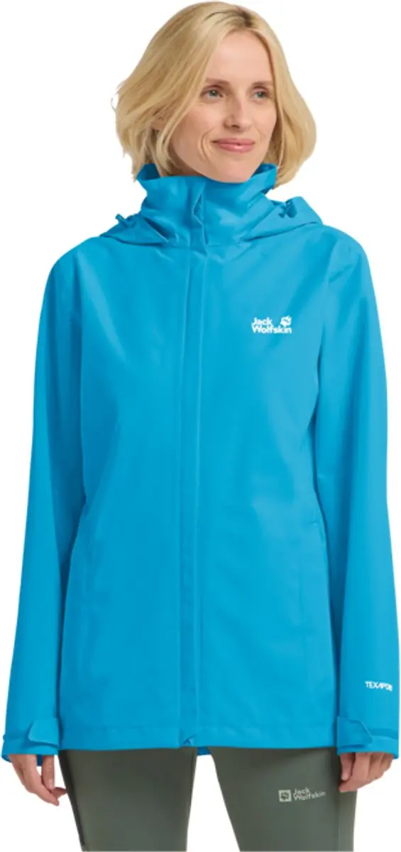 Jack Wolfskin Trailtime 2L Jacket Women - Outdoorjas - Dames - Empire Blue - Maat XL