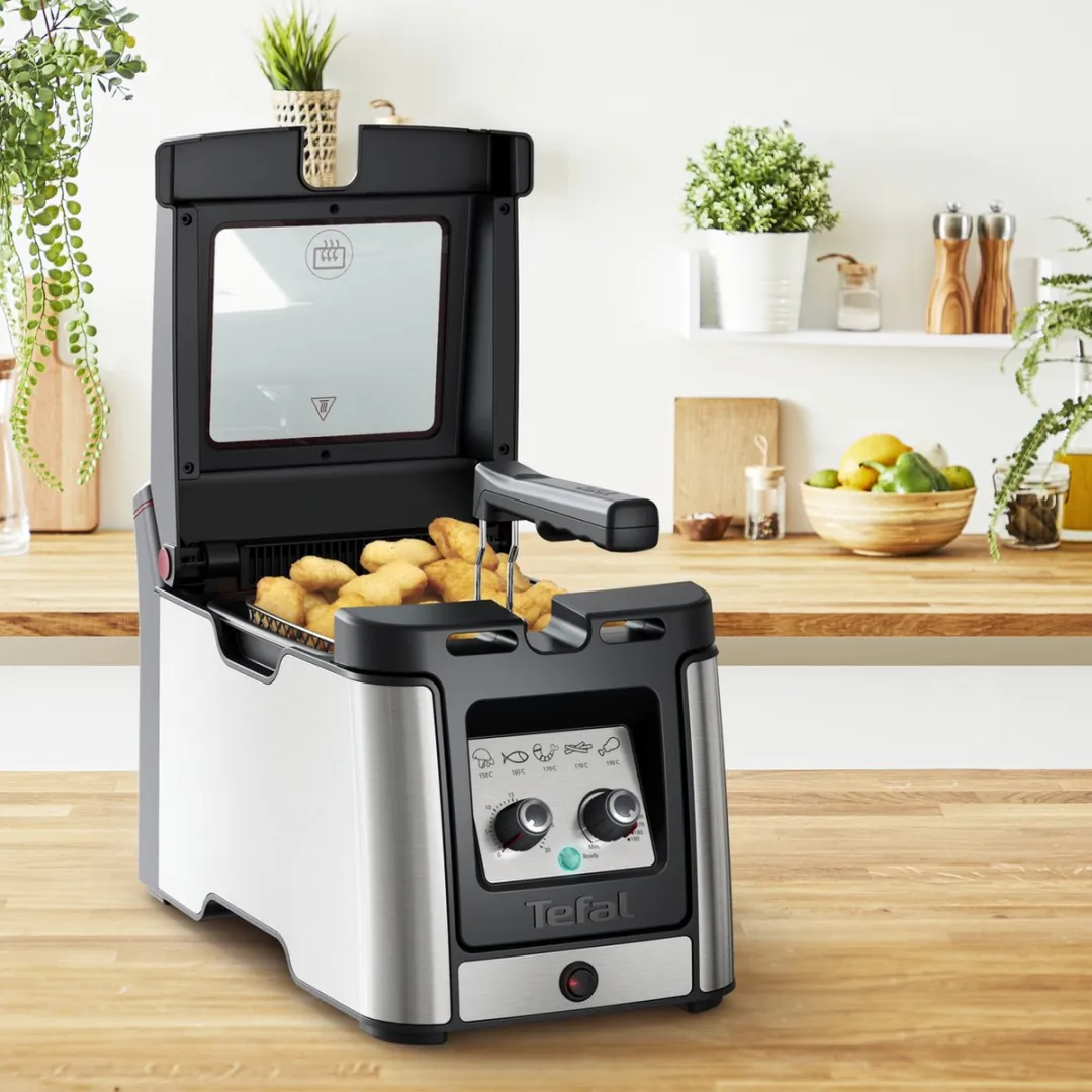 Tefal Clear Duo FR600D Frituurpan 2000W - 3,5L - Zwart - afbeelding 6 van 6