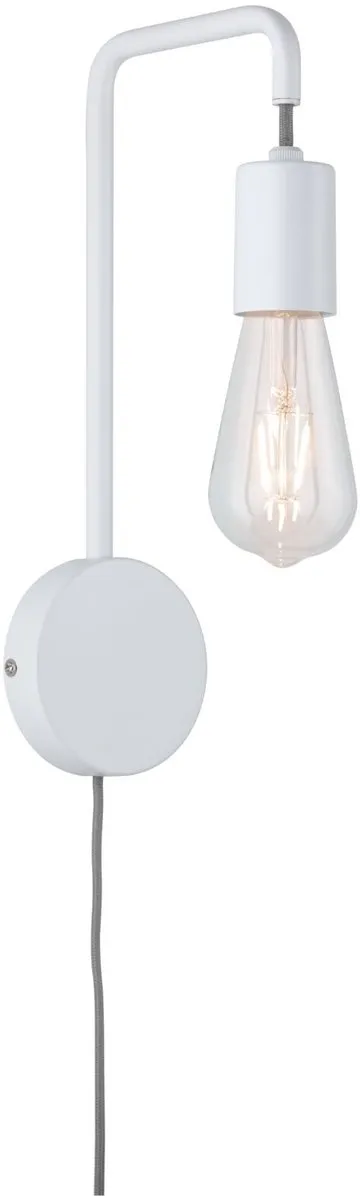 Paulmann Calvani Wandlamp E27 40W - Wit