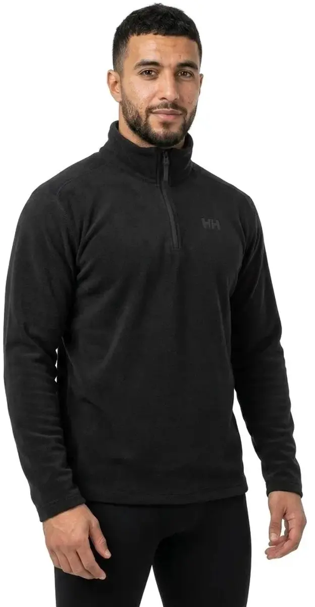 Helly Hansen Daybreaker Fleece met Halve Rits - Zwart, L - afbeelding 3 van 4