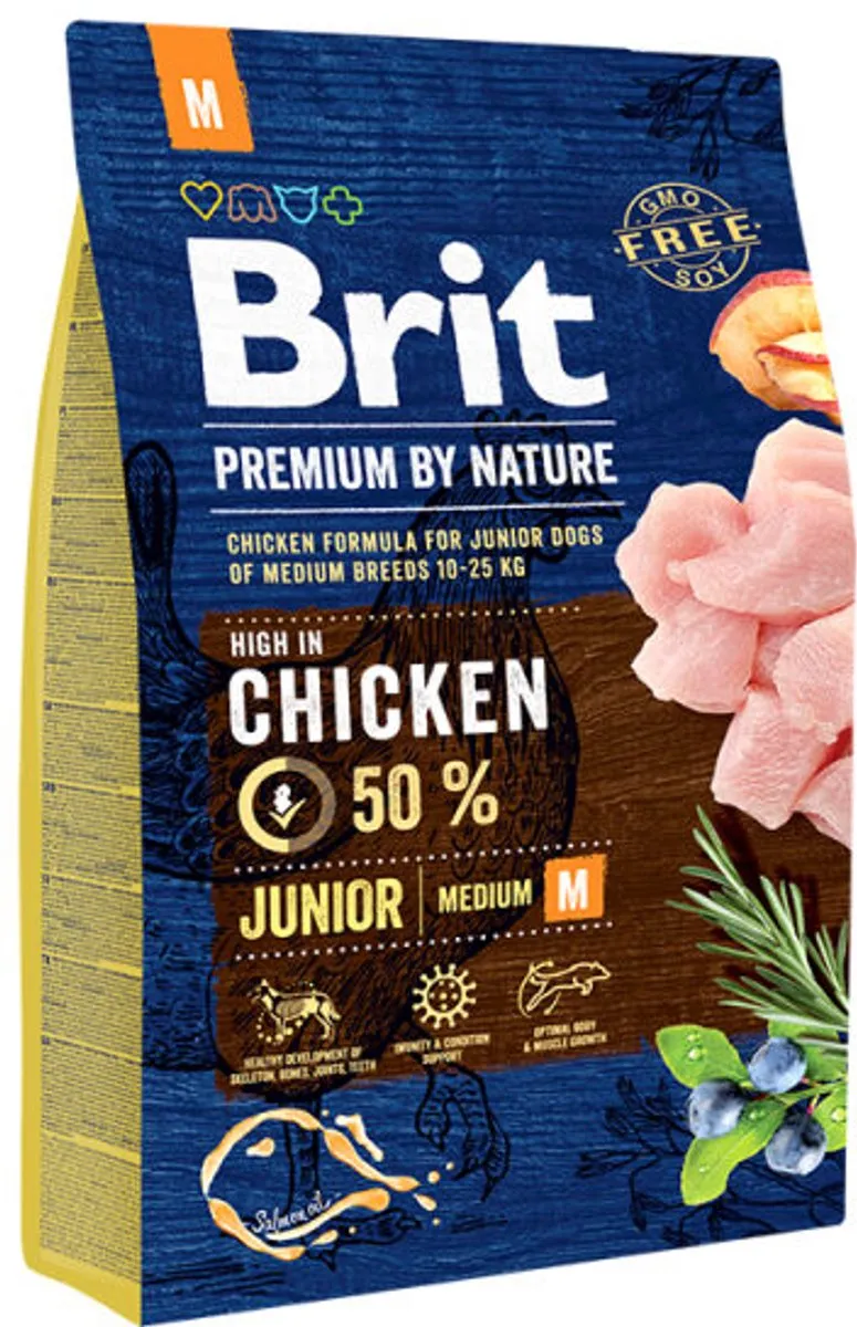 Brit Premium by nature Junior M 3kg