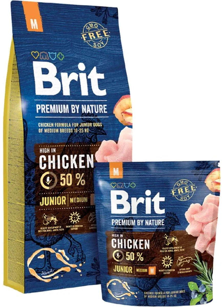 Brit Premium by nature Junior M 3kg