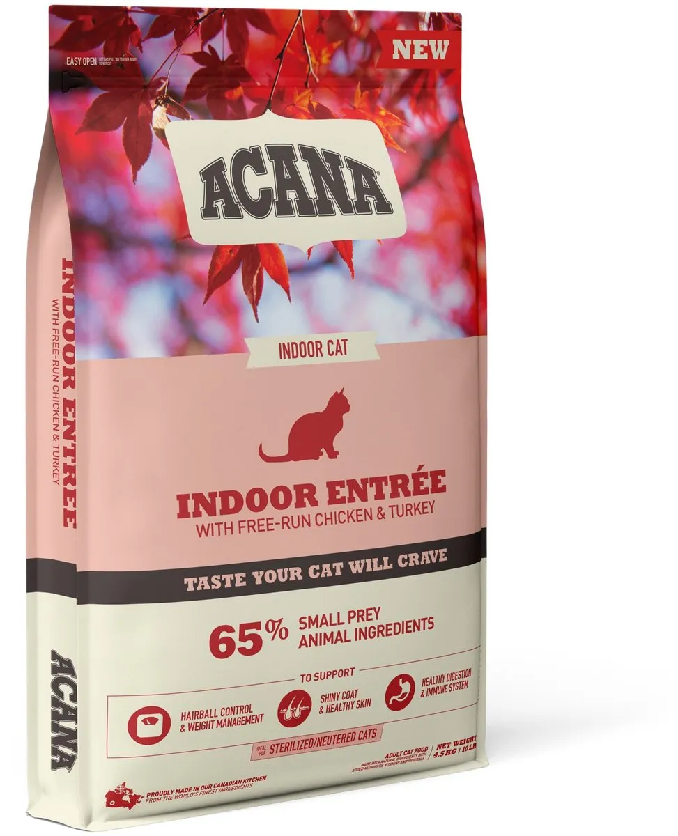 Acana Cat Indoor Entrée Kip & Haring 4.5kg