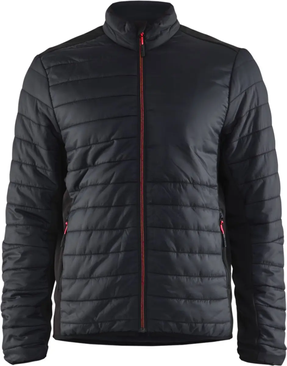 Blaklader 4710-2030 Warm gevoerd vest - Zwart/Rood - 4XL
