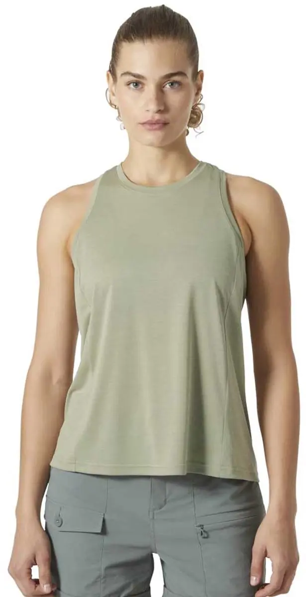 Helly Hansen Sval Mouwloos T-shirt Groen XL Vrouw