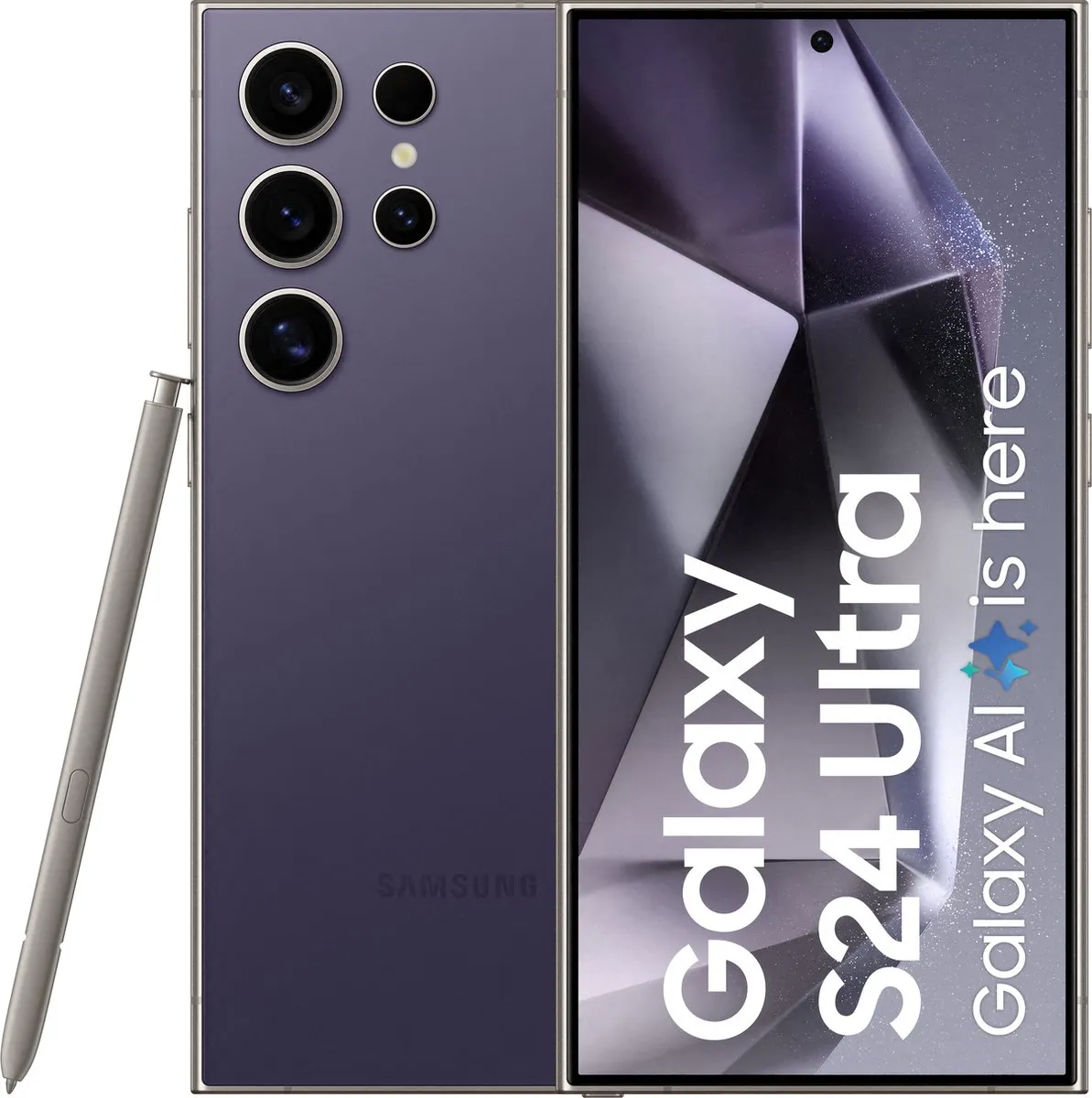 Samsung Galaxy S24 Ultra 5G SM-S928BZVHEUB - 512GB - Titanium Violet