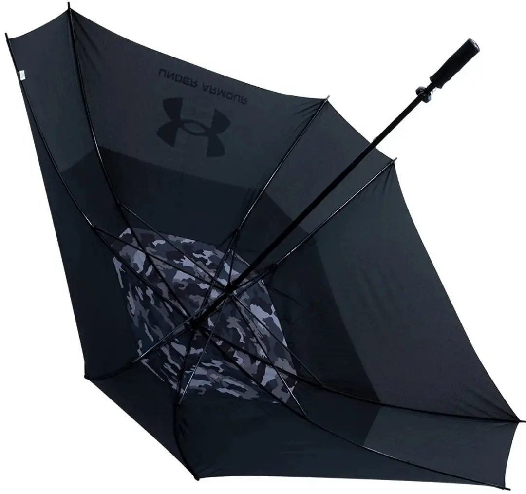 Under Armour Golf Paraplu Double Canopy - Ø173cm - Zwart - afbeelding 2 van 6