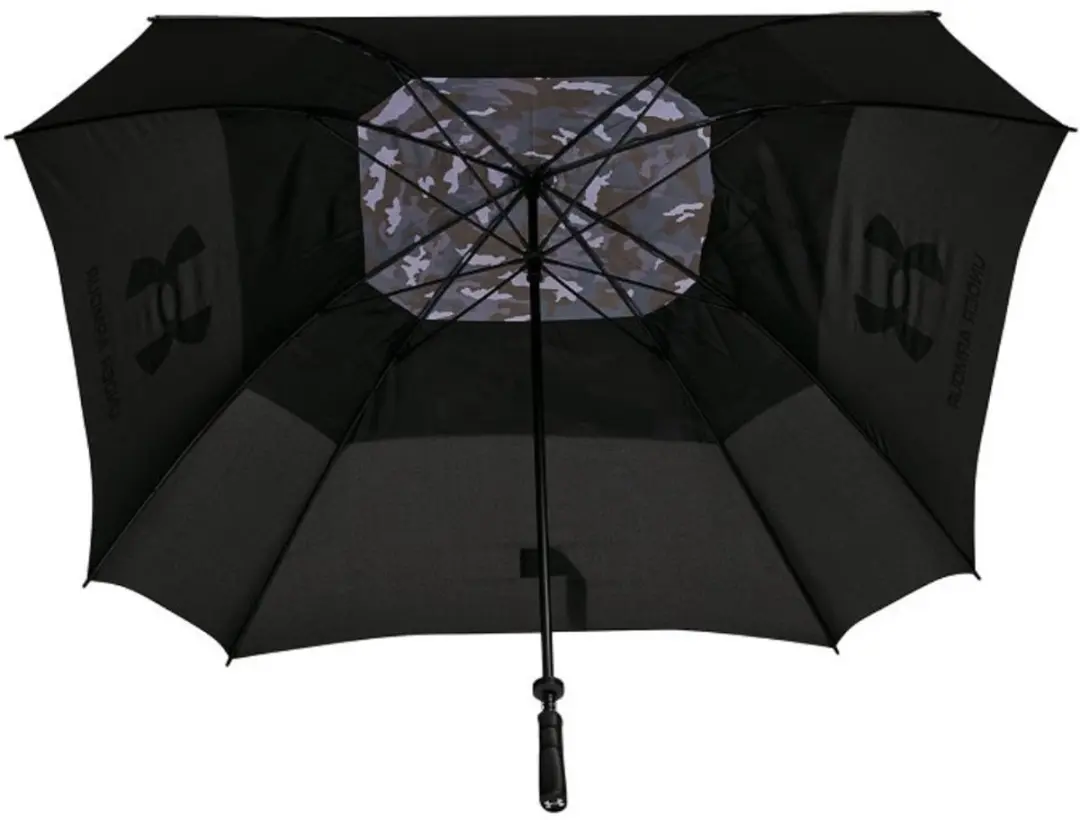 Under Armour Golf Paraplu Double Canopy - Ø173cm - Zwart - afbeelding 6 van 6