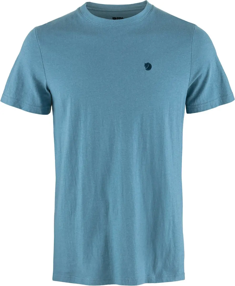 Fjällräven Hemp Blend T-shirt Met Korte Mouwen Blauw S Man