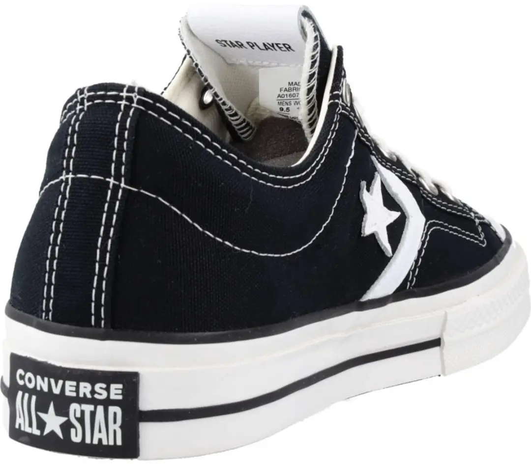 CONVERSE STAR PLAYER 76 OX Zwart 41 EU - afbeelding 4 van 4