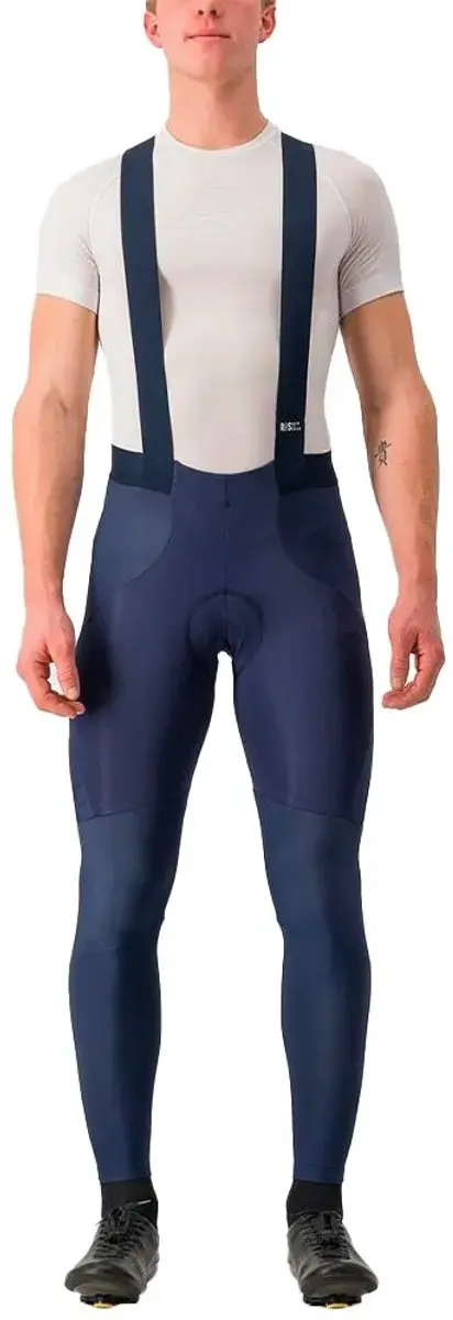 Castelli Sorpasso Ros Fietsbroek Blauw L Man