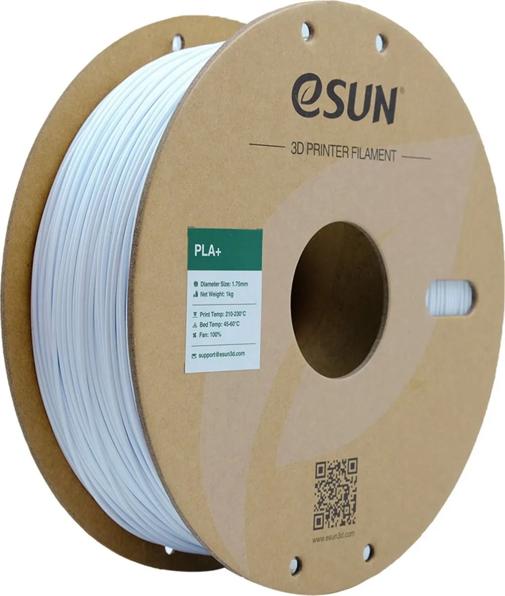 ESUN PLA+ Filament 1.75mm Koel wit 1kg