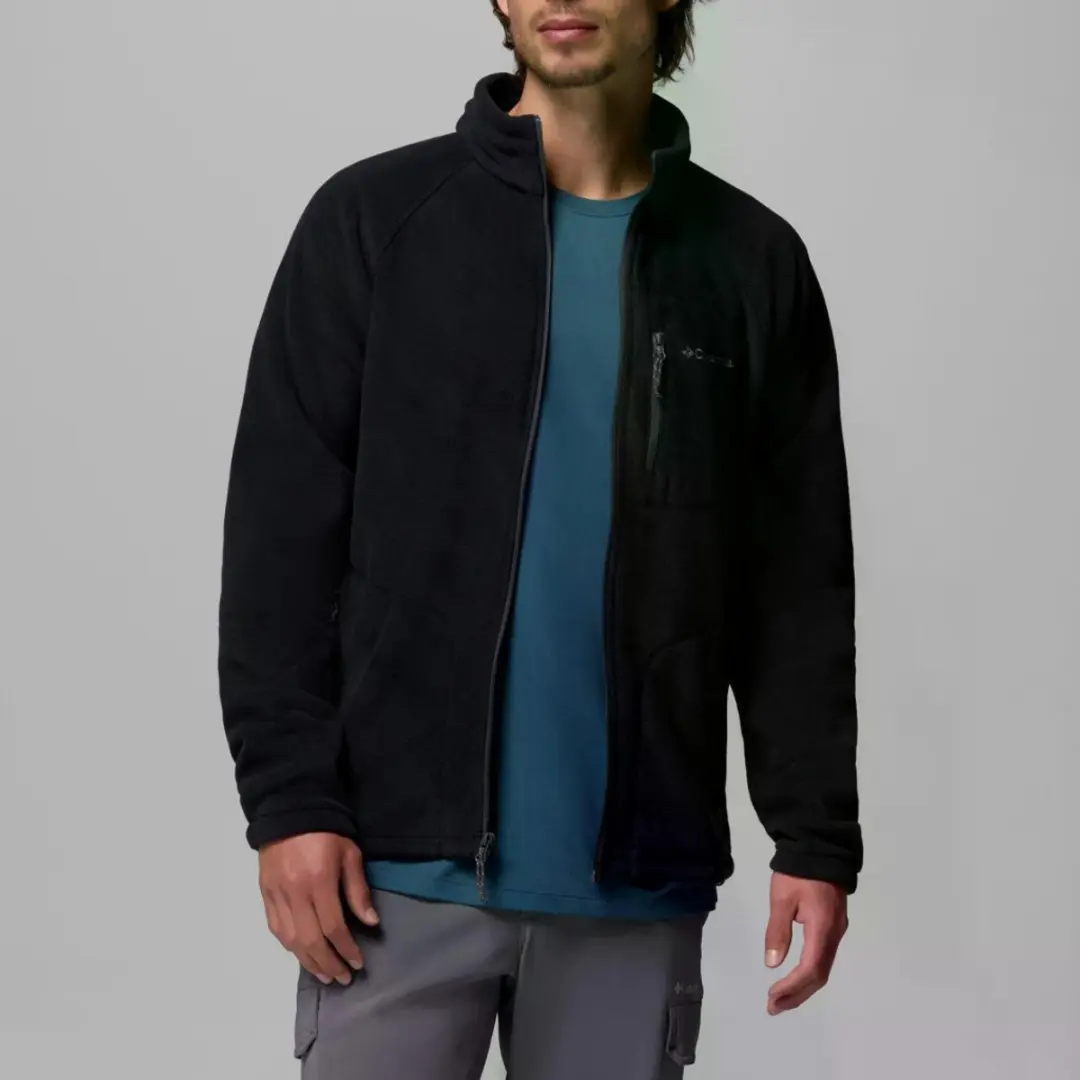 Columbia Fast Trek II Full Zip Fleece - Heren - L - Zwart - afbeelding 3 van 6