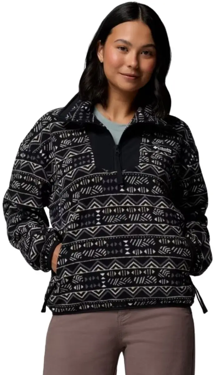 Columbia Womens Sequoia Grove Printed Half Zip