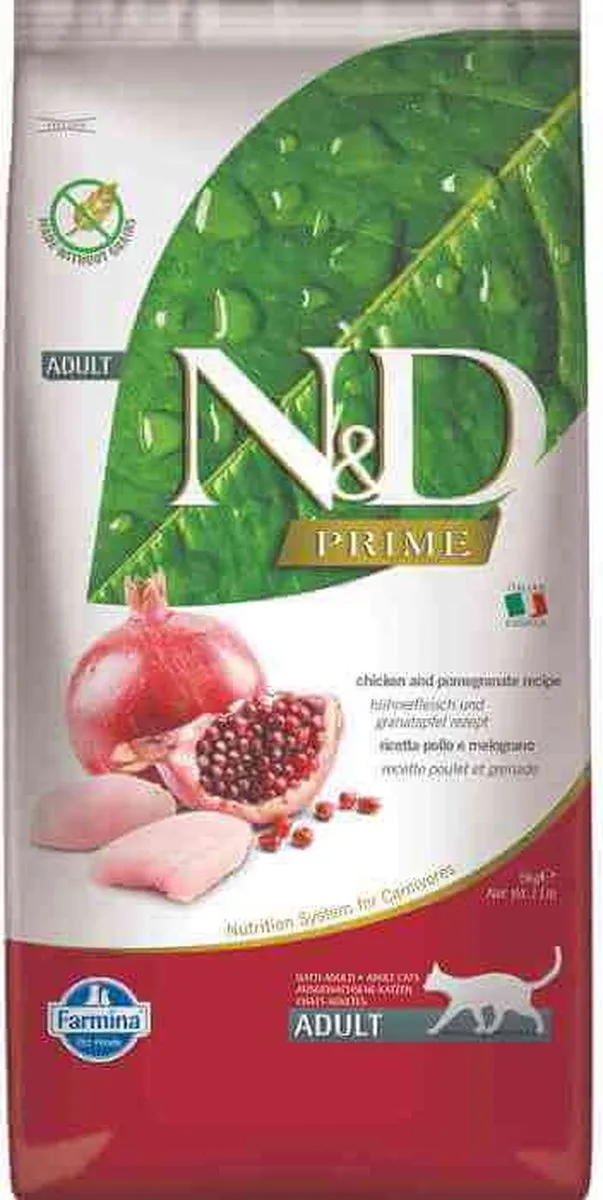 Farmina N&D Prime Kip & Granaatappel Kattenvoer 5kg