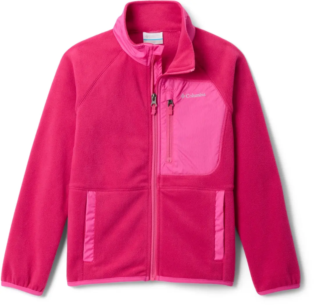 Columbia Fast Trek V Full Zip Kinder Fleecejack - Felroze