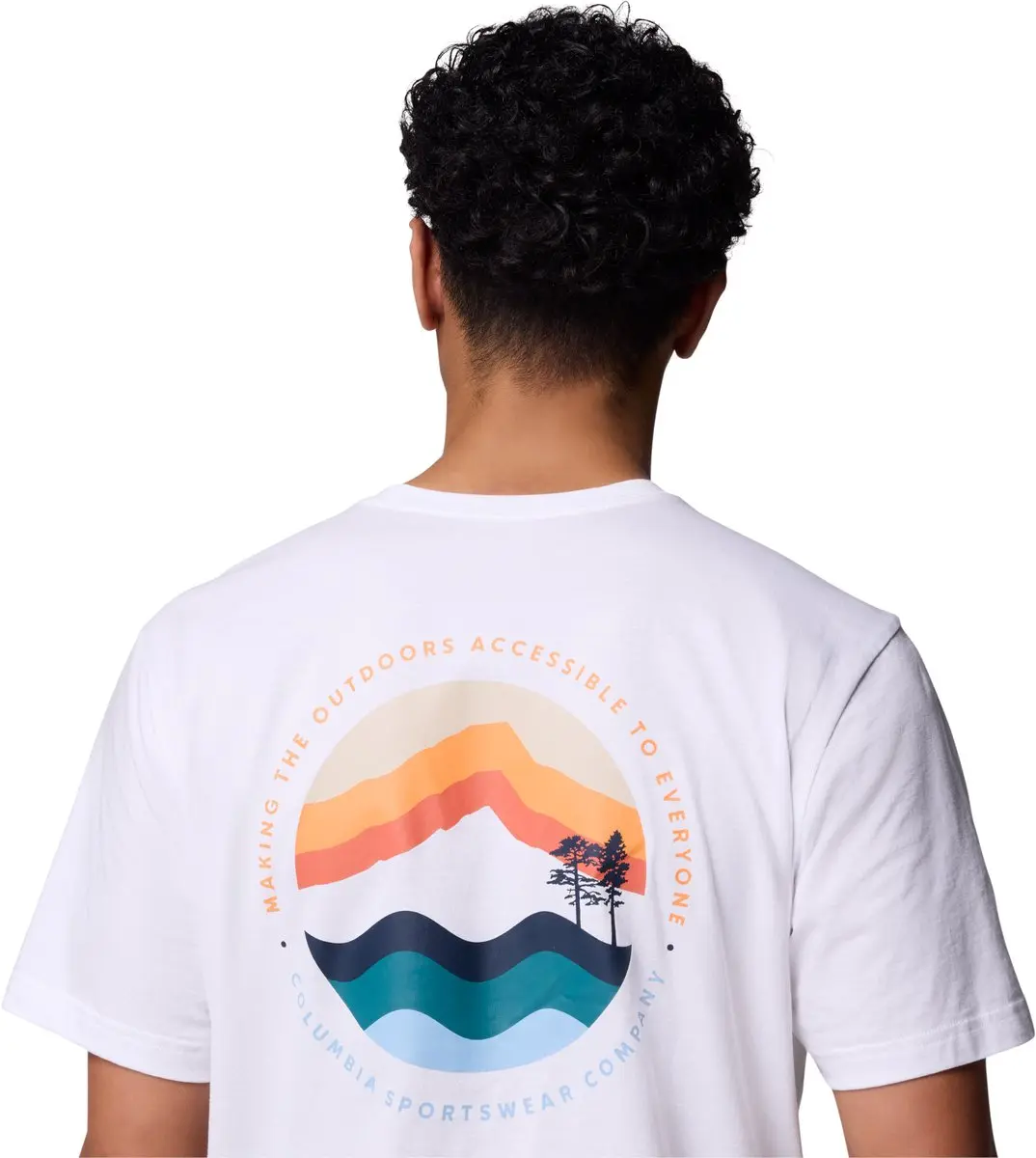Columbia Kettle River Outdoor T-Shirt Heren - Wit - L - afbeelding 5 van 5