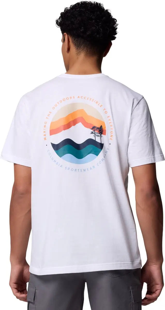 Columbia Kettle River Outdoor T-Shirt Heren - Wit - L - afbeelding 3 van 5