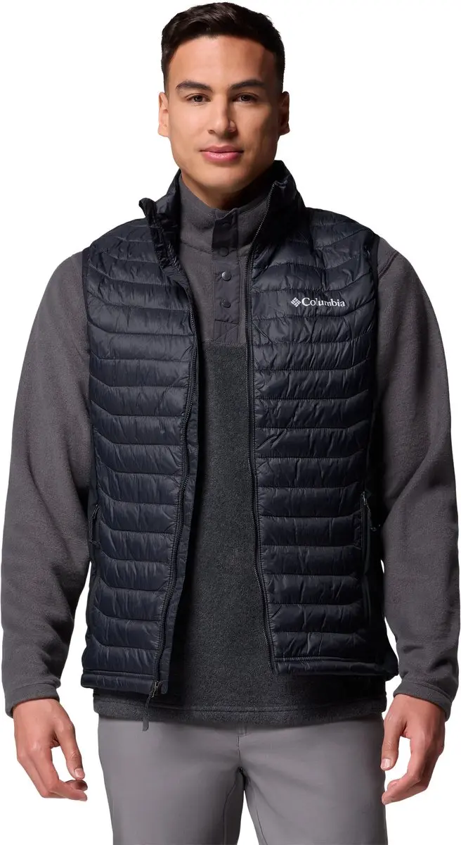 Columbia Powder Pass Hybrid Heren Bodywarmer - Zwart