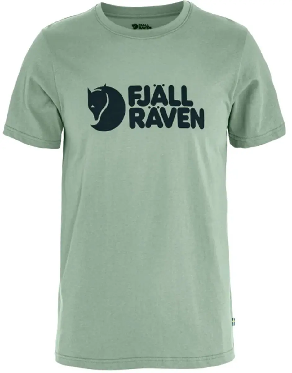 Fjällräven Logo T-shirt Heren Groen