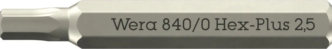 Wera Bit 840/0 Micro 2,5mm L30mm