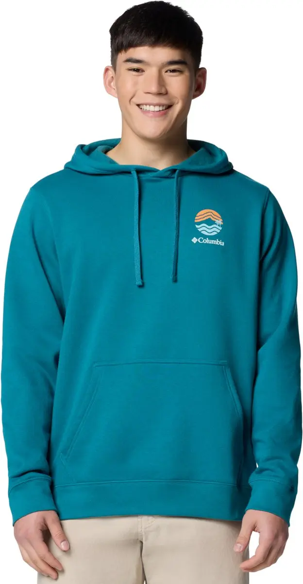 Columbia Trek Graphic Hoodie Heren - Groen - M