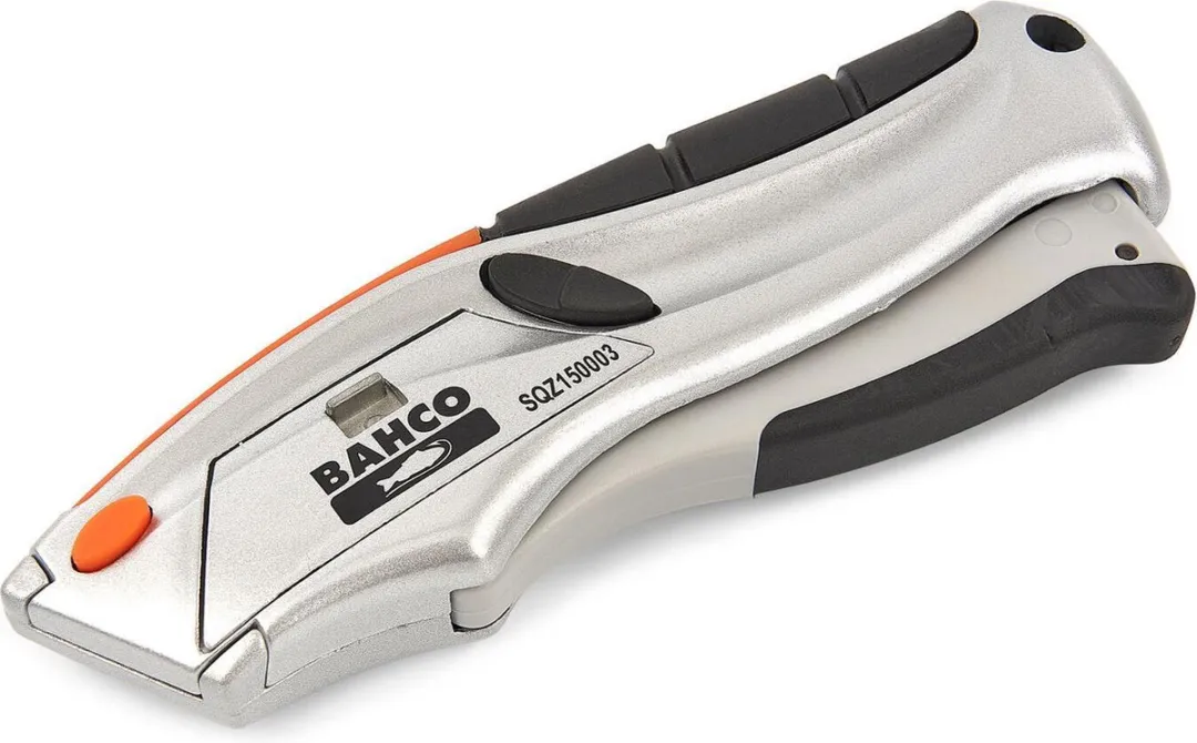 Bahco Uitschuifmes - meshouder - zilver