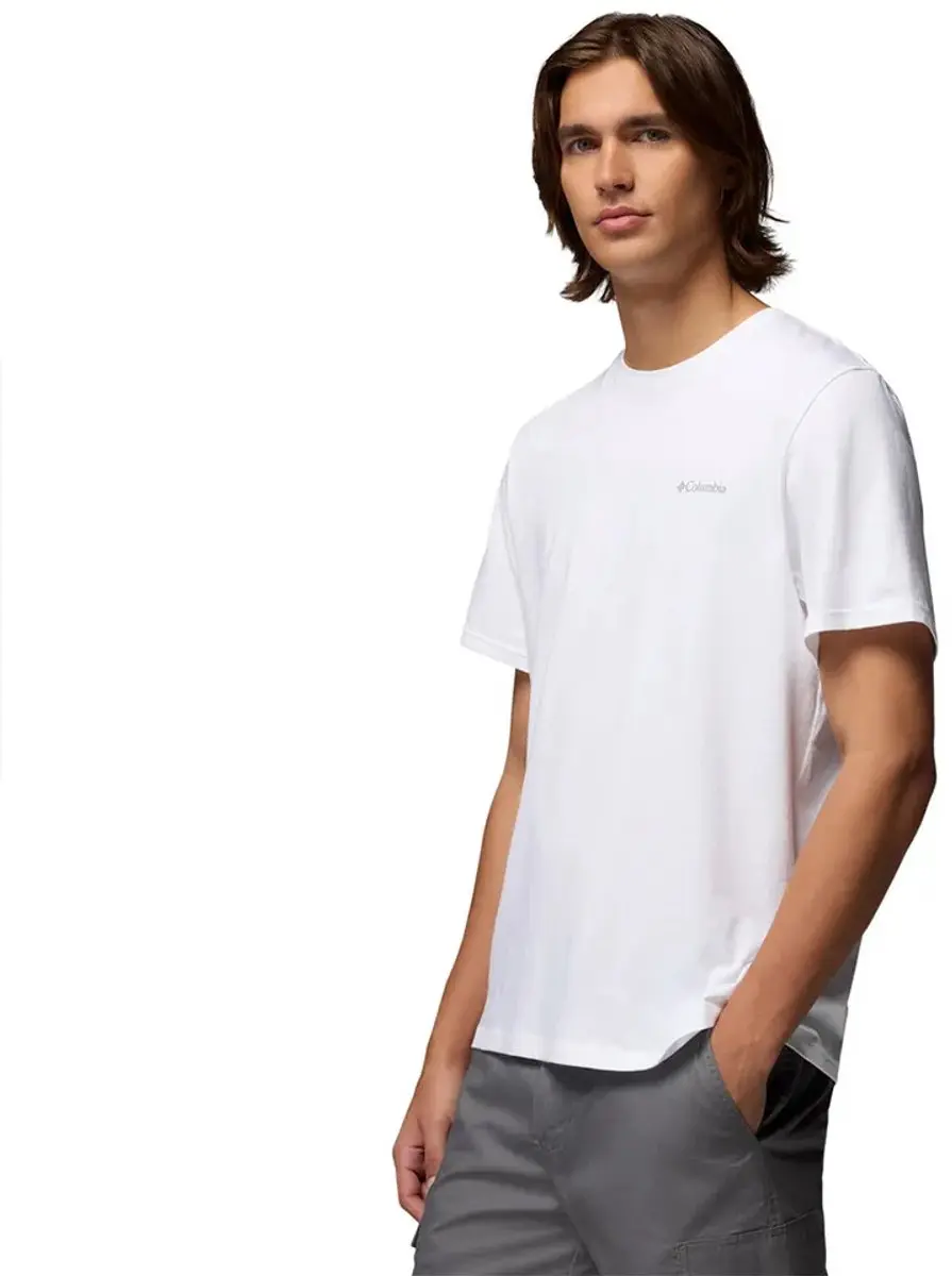 Columbia CSC Basic T-shirt Korte Mouw - Wit - XXL - afbeelding 6 van 6
