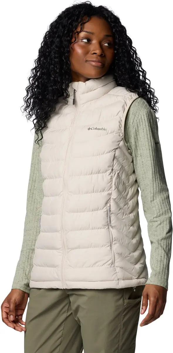 Columbia Powder Lite II Vest Dames - Dark Stone