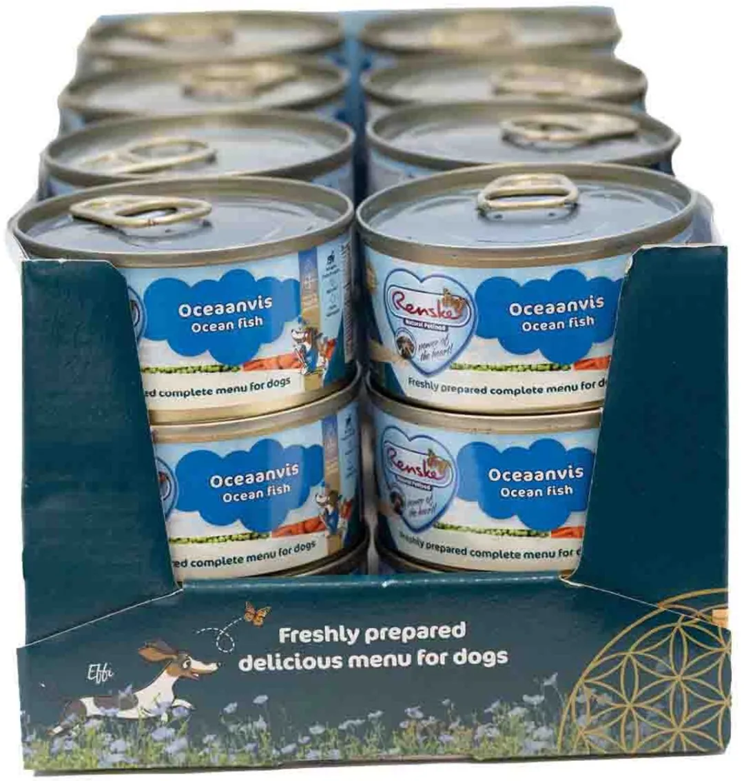 Renske Blik Vers Gestoomd Oceaanvis 95g - 24 Stuks