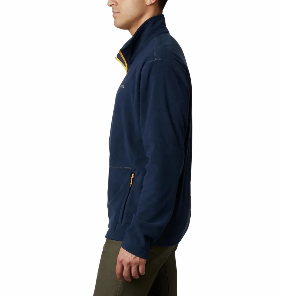 Columbia Fast Trek™ Light Full Zip Fleece Fleece Jas Heren - Fleece Jas met volledige ritssluiting - Fleece Vest - Blauw - Maat S - afbeelding 4 van 6
