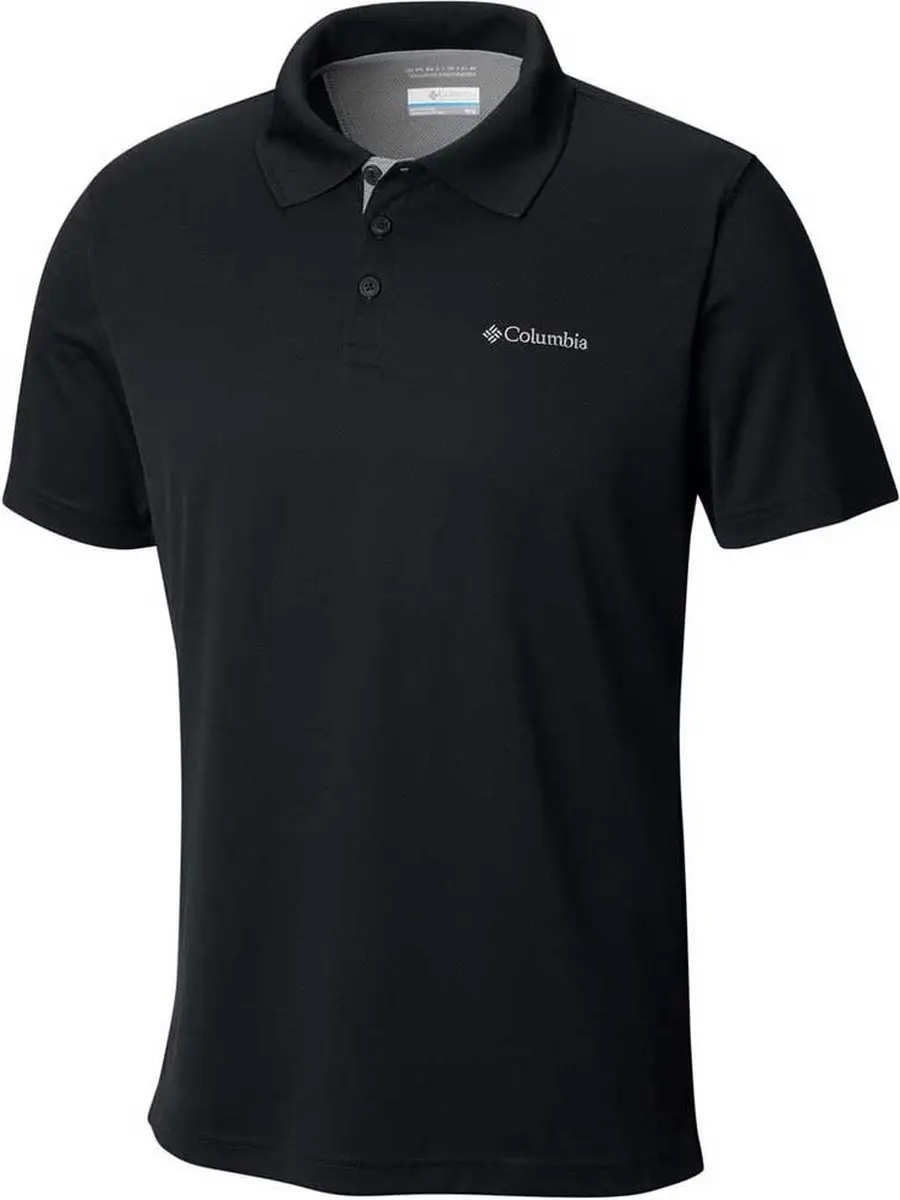 Columbia Utilizer™ Korte Mouw Poloshirt Zwart XL Man