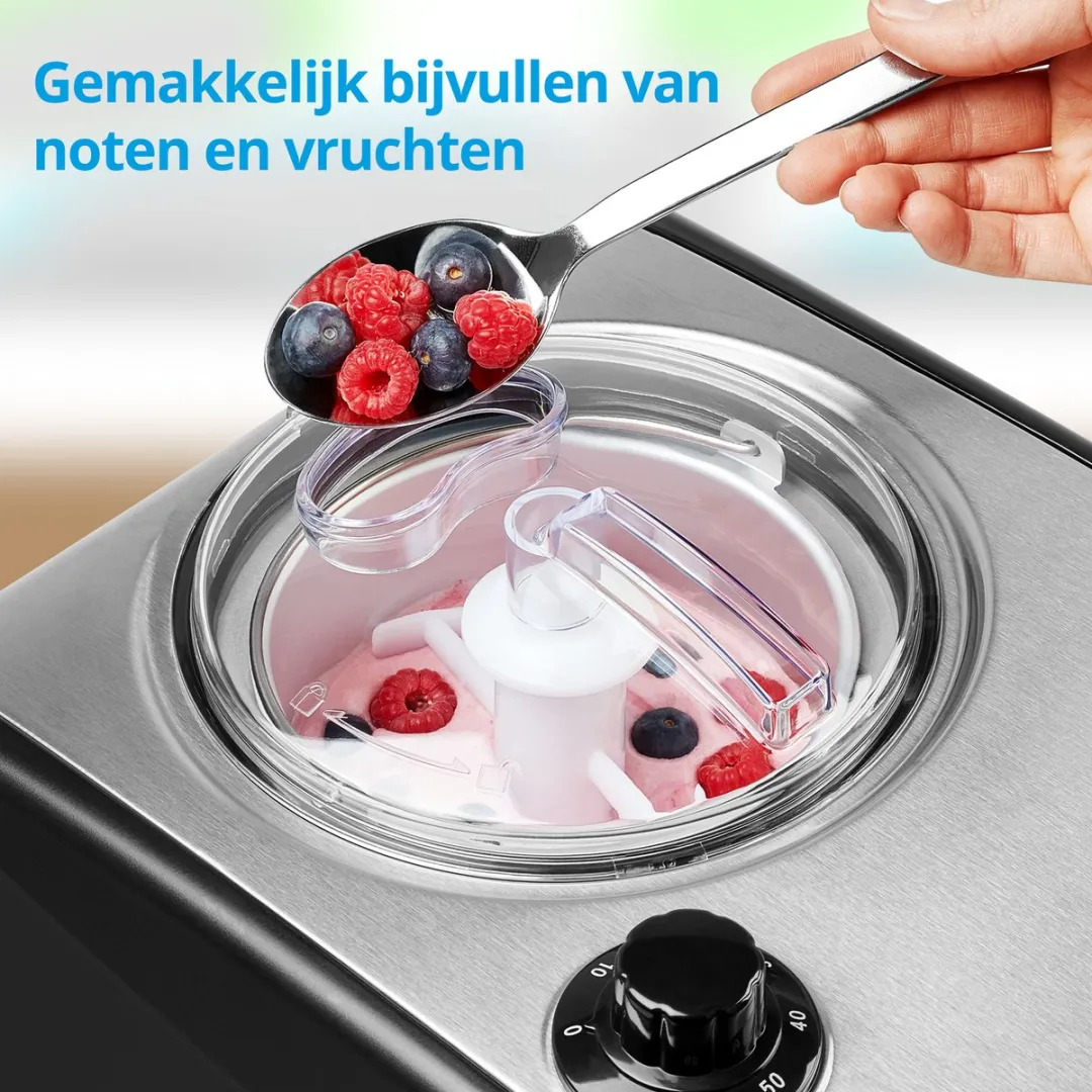 Medion MD18387 Ijsmachine 1,5L - Zilver - afbeelding 6 van 6