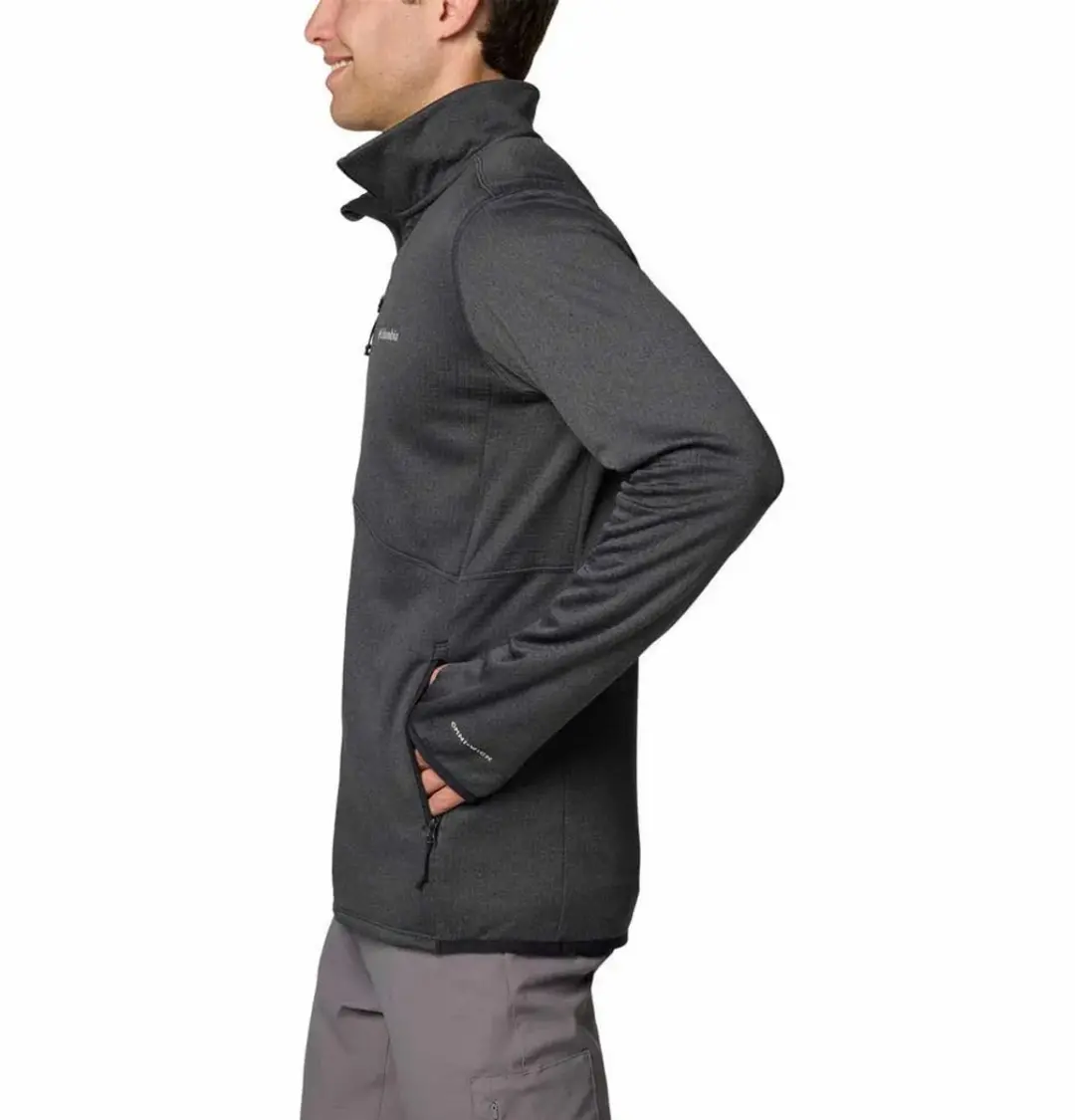Columbia Park View Fleece Vest - Black Heather - XS - afbeelding 3 van 6