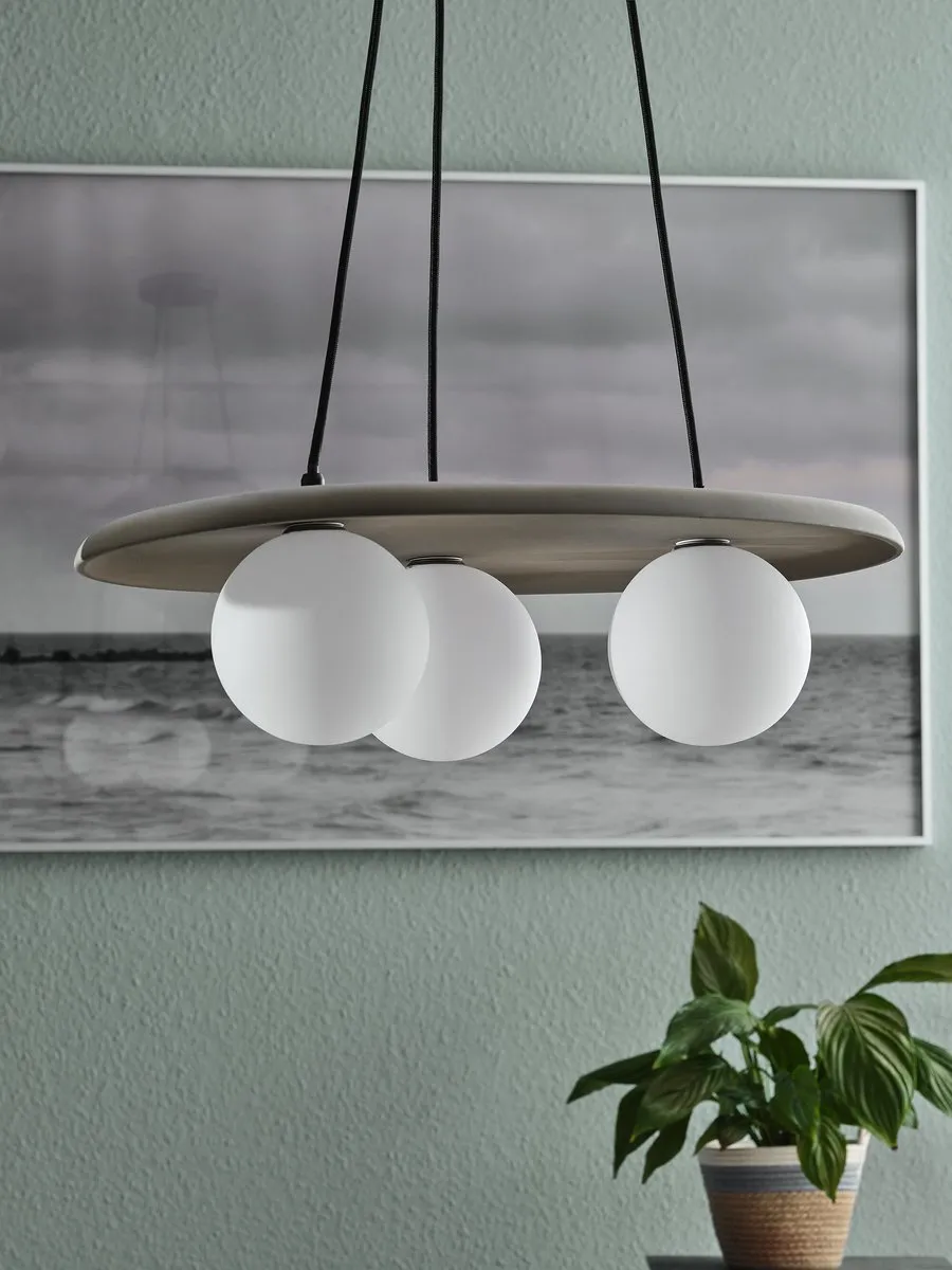 Osram Decor Concrete Nest Hanglamp - 3xG9 - Grijs
