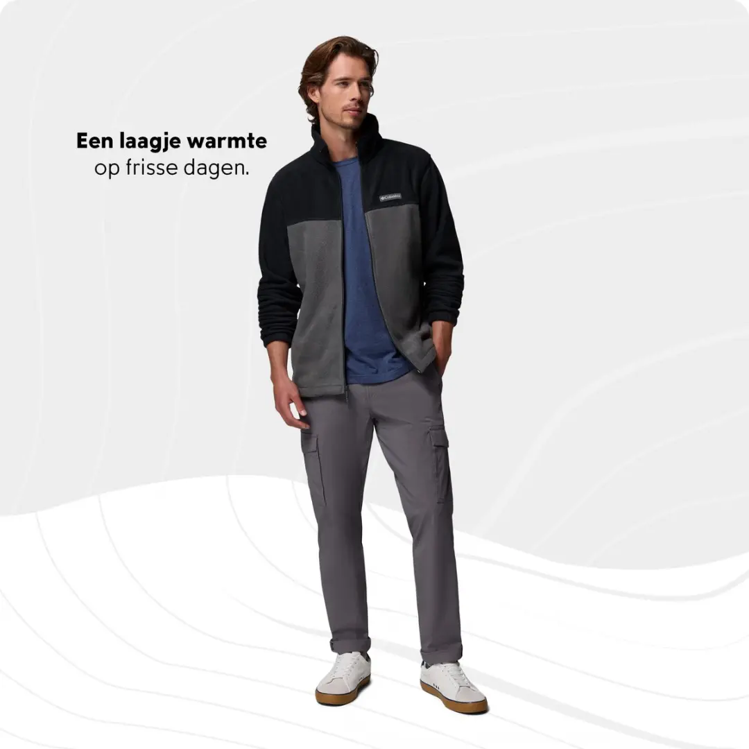 Columbia Steens Mountain Full Zip 2.0 Fleece Jas Heren - Zwart - afbeelding 6 van 6