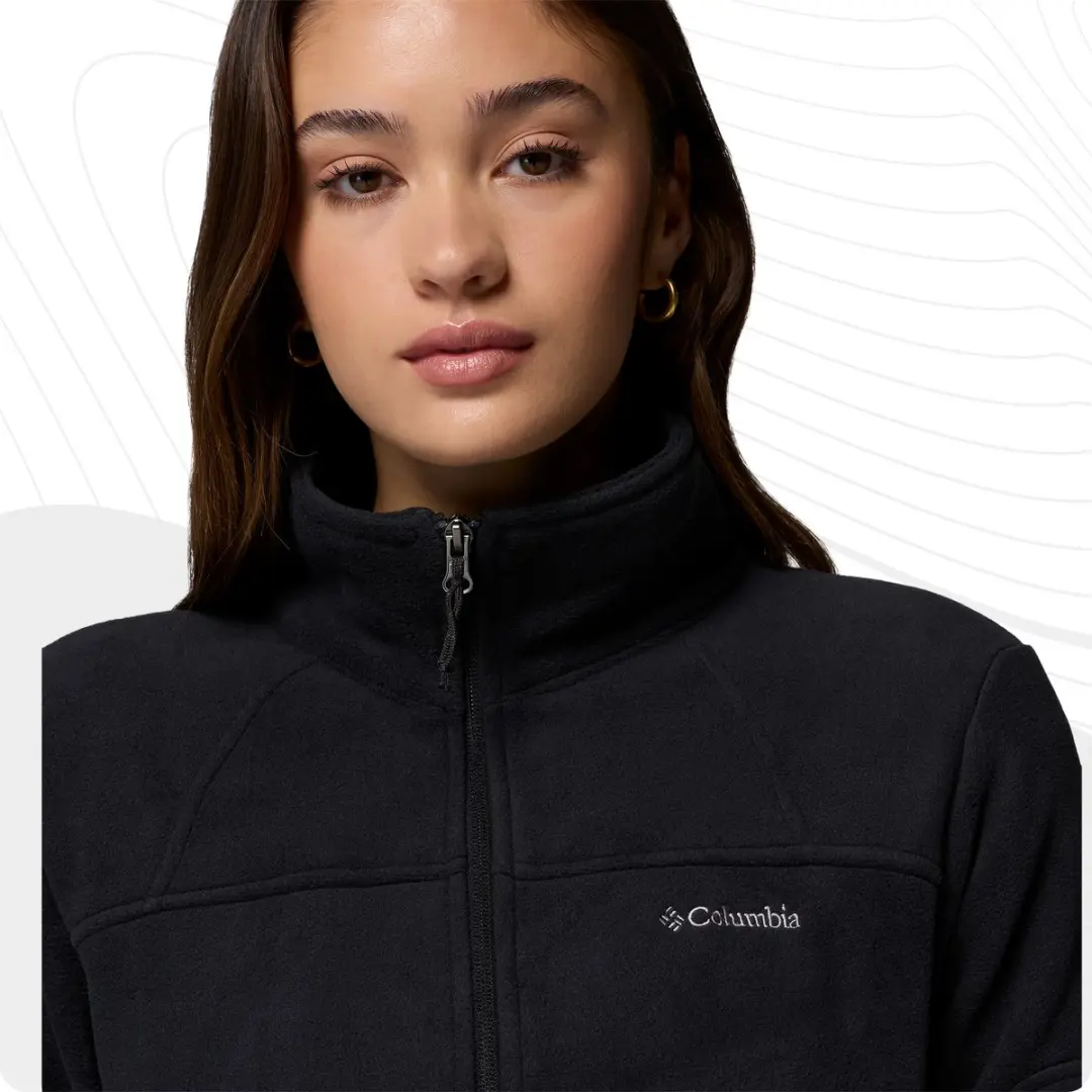Columbia Fast Trek II Fleecevest Dames - Zwart - afbeelding 4 van 6