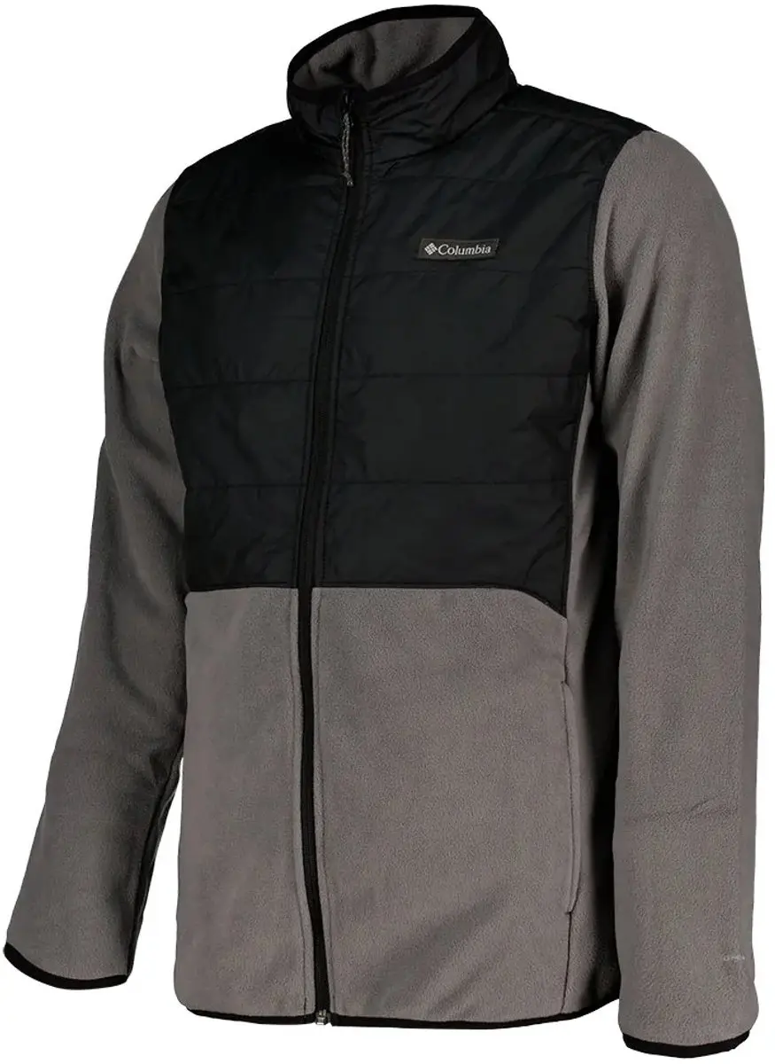 Columbia Basin Butte II Fleece Full Zip - Grijs/Zwart - S - afbeelding 6 van 6