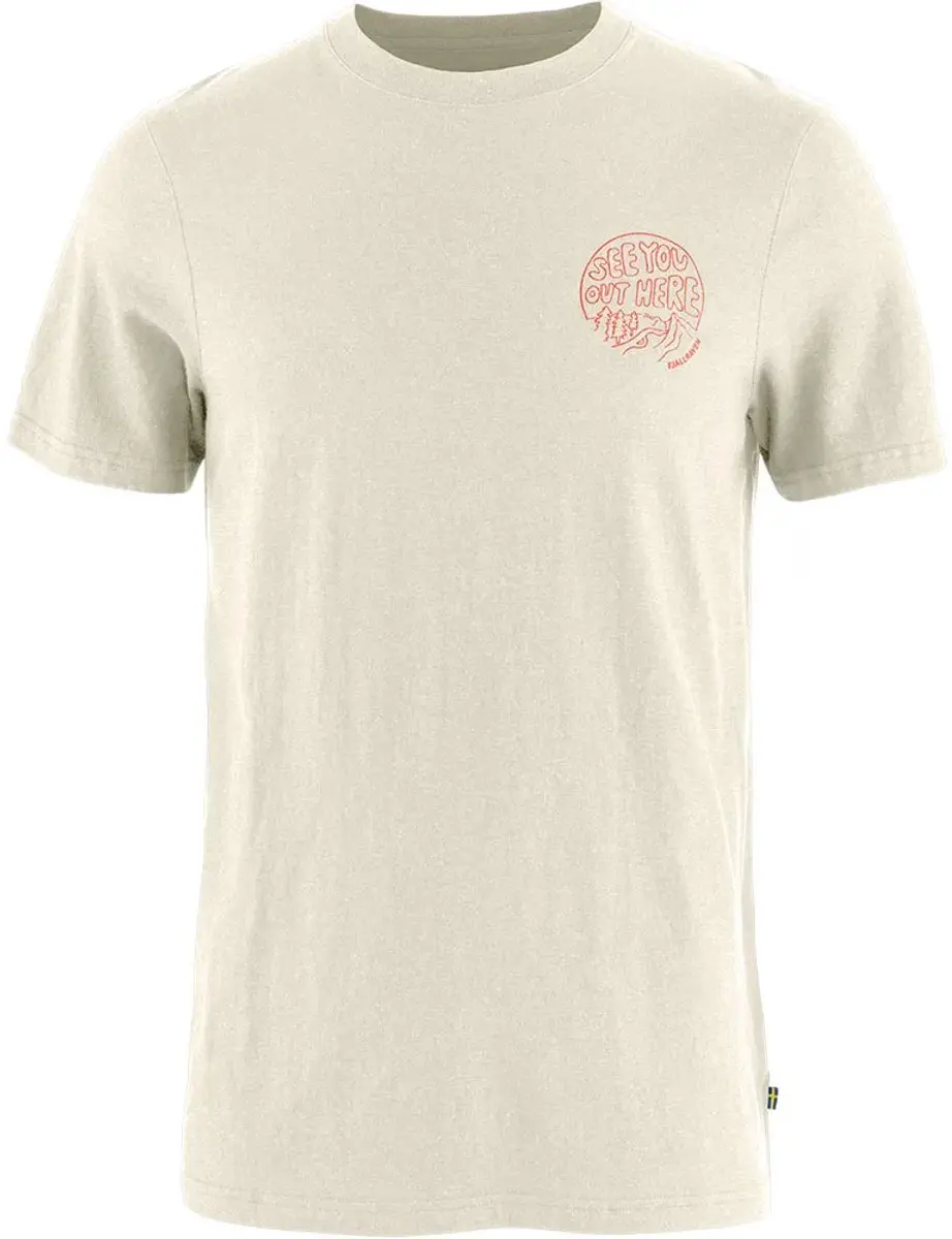 Fjällräven Hemp Blend Out Here T-shirt Met Korte Mouwen Beige XL Man