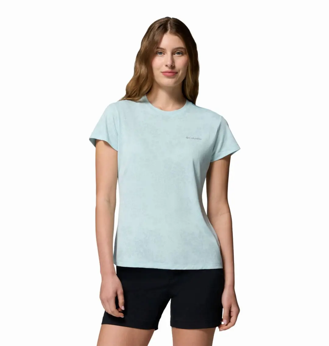Columbia Bluebird Canyon II SS Crew - - Outdoor Kleding - Fleeces en Truien - T-Shirt - afbeelding 2 van 3