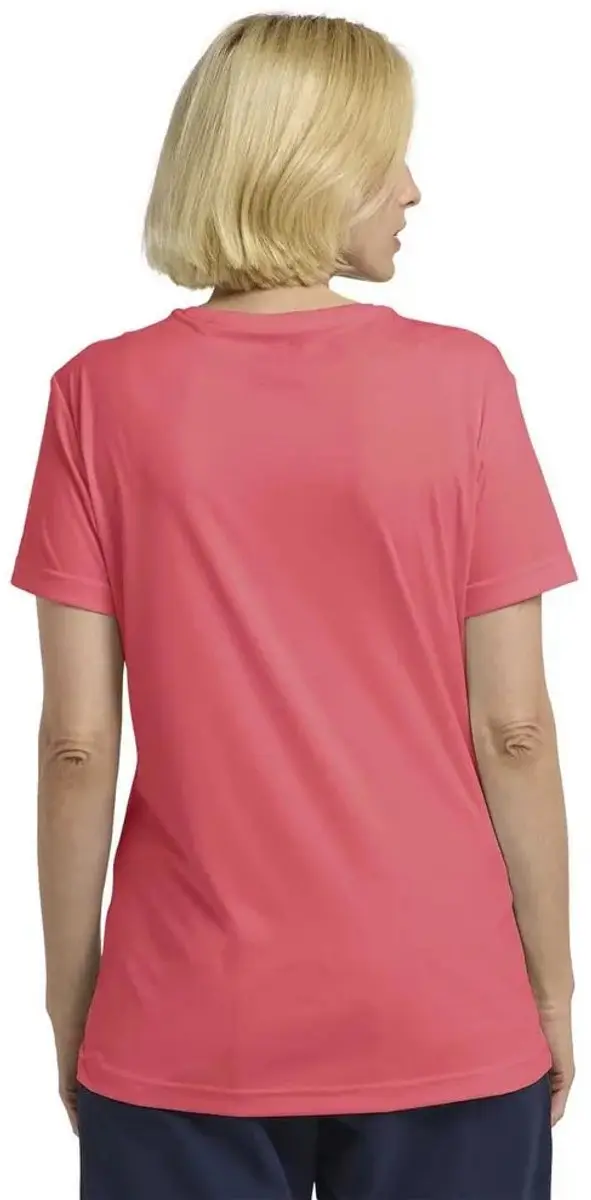 Jack Wolfskin Tech T-shirt Dames - Sunset Coral - M - afbeelding 3 van 6