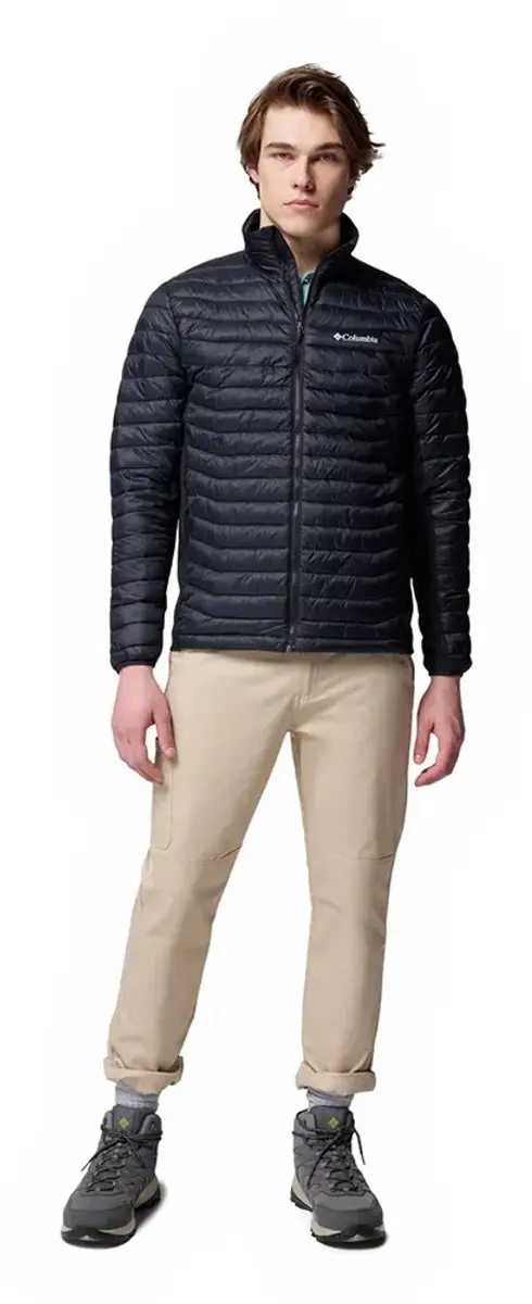 Columbia Powder Pass Hybrid Jas - Zwart - XL - afbeelding 3 van 4