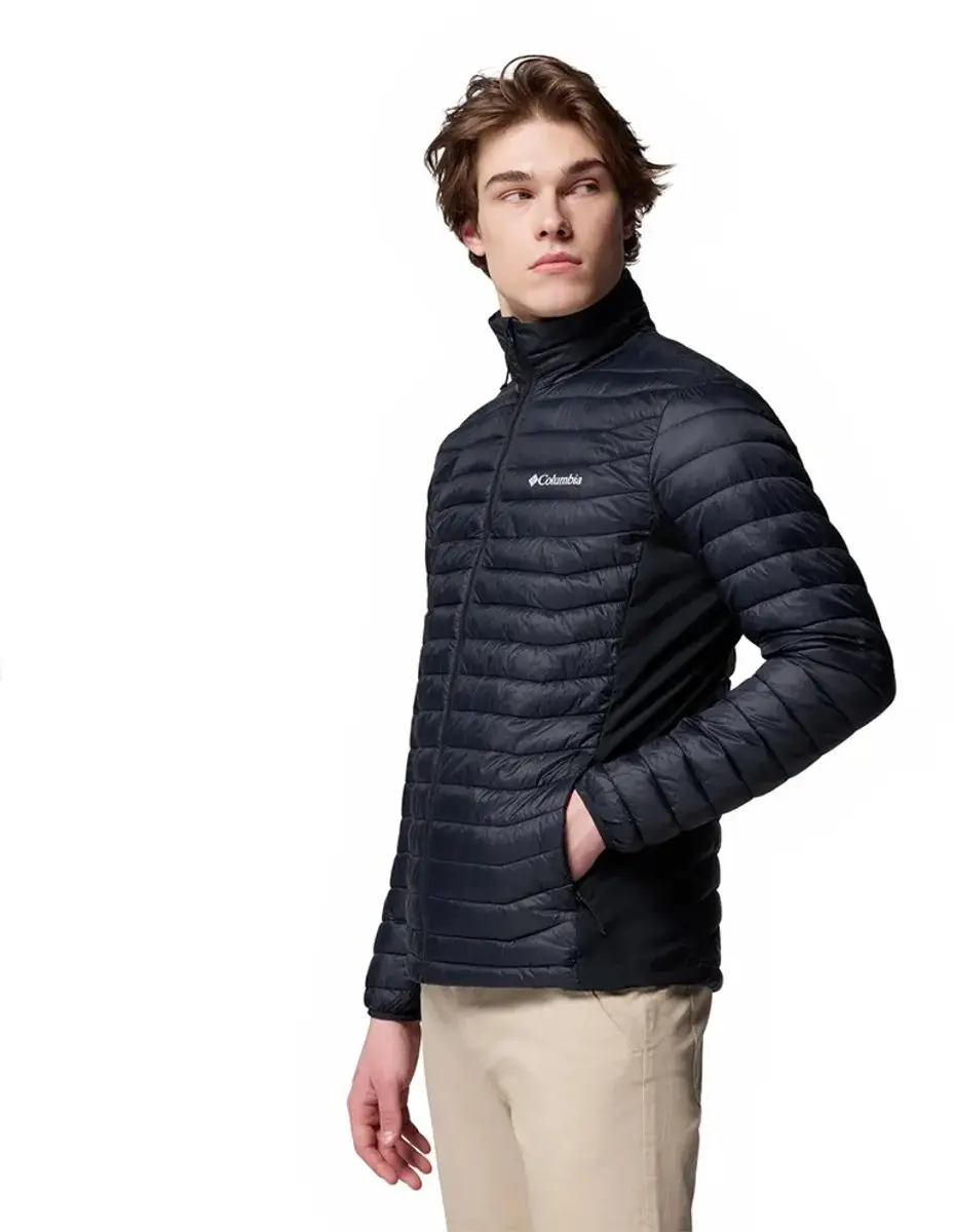 Columbia Powder Pass Hybrid Jas - Zwart - XL - afbeelding 4 van 4