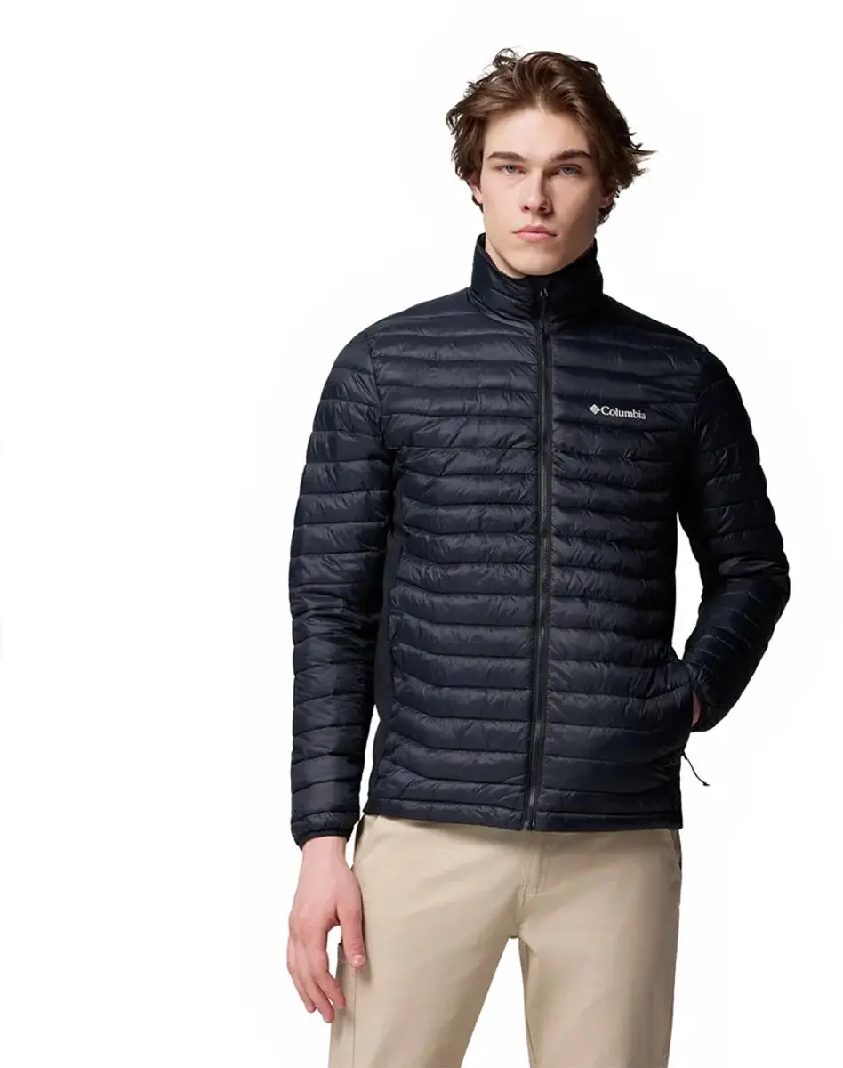 Columbia Powder Pass Hybrid Jas - Zwart - XL