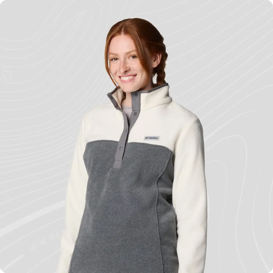 Columbia Benton Springs 1/2 Snap Pull Over II Dames Fleece - afbeelding 5 van 6