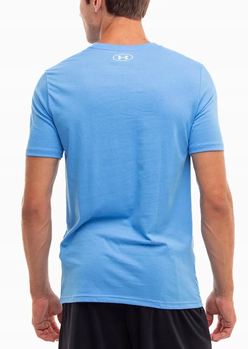 Under Armour Sportstyle Logo Heren T-shirt - Blauw - M - afbeelding 2 van 2
