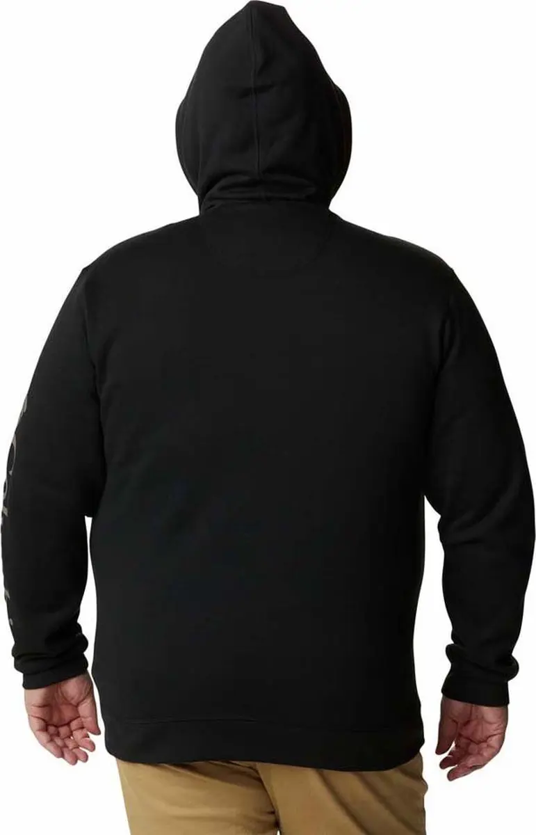 Columbia Logo Fleece Sweatshirt met Rits - Zwart - afbeelding 2 van 6