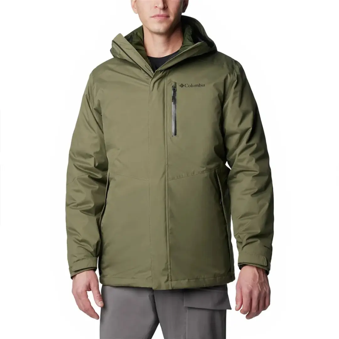 Columbia Oak Harbor™ Afneembare Jas Groen M Man